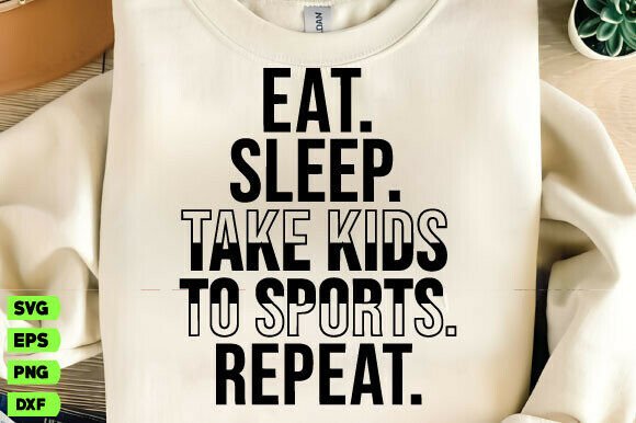 Eat Sleep Take Kids SVG & Baseball Mom PNG – A Review for T-Shirt Design Sellers