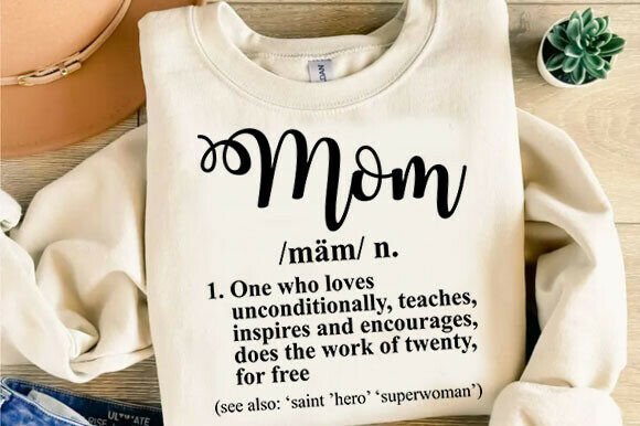 Mom Definition SVG: A Heartfelt Graphic Design Asset for Local Business Branding