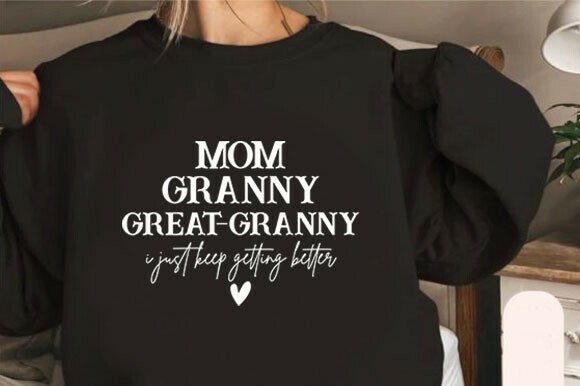 Mom Granny Great Granny SVG Review for Real Embroidery Projects