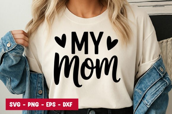 My Mom Script Typography SVG PNG: A Heartfelt Graphic Design Asset for Creative Projects