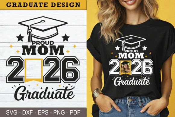 Proud Mom 2026 Graduate SVG: A Practical Graphic Design Asset for Merch and Digital Products