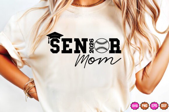 Senior 2026 Baseball Family SVG Bundle for Local Business Branding